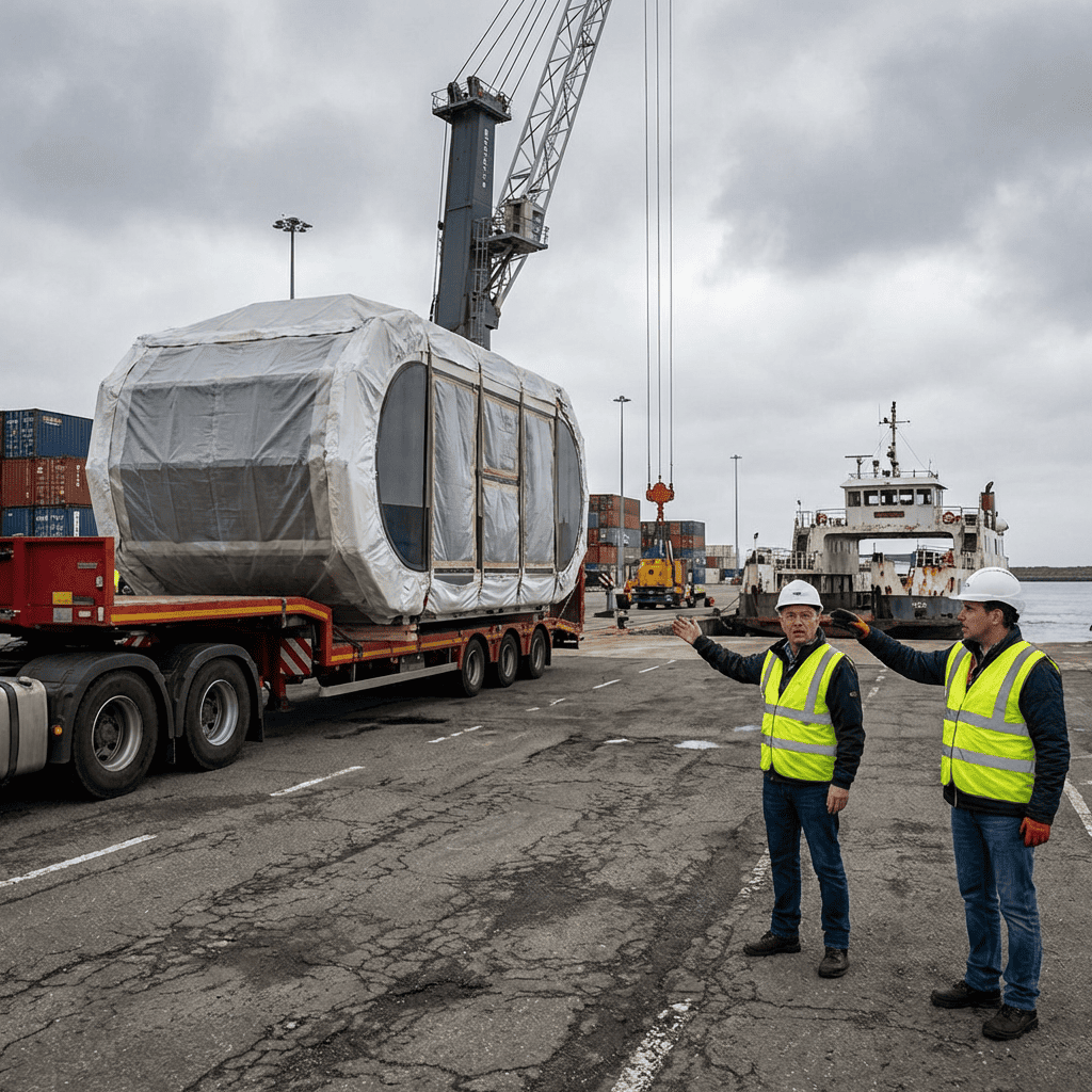 Port and Last-Mile Logistics Failures in Island Capsule Projects 2